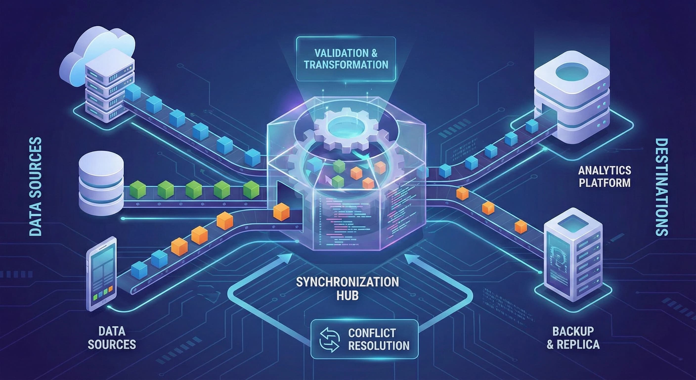 Self Hosted Data Synchronization Workflows